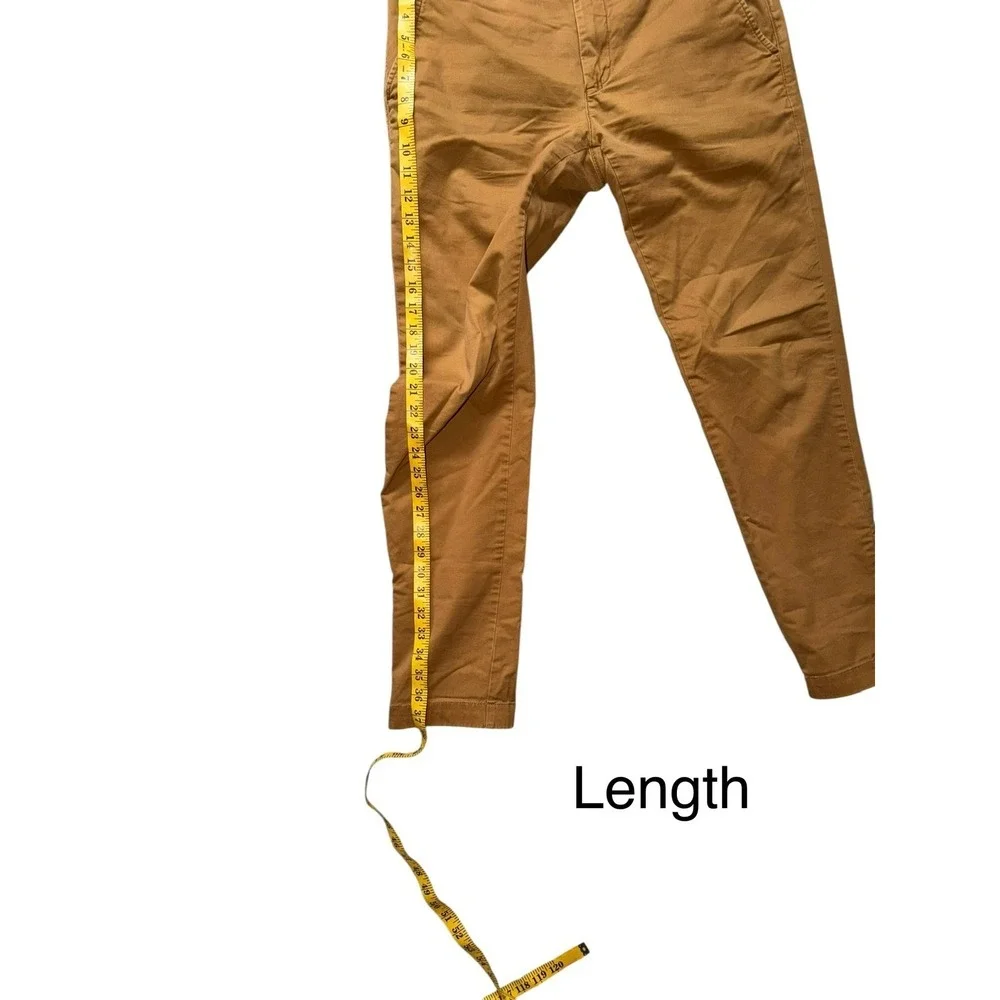 Ted Baker Men's Chinos Pants Sz 32R | Rustic Tan Designer Luxury Corpcore